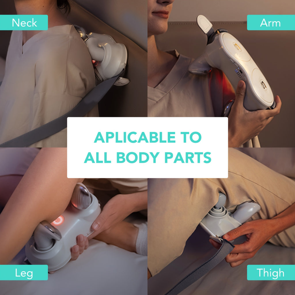 SKG H7-E Cervical Massager, A Portable Electric Massager, Offers Four Hot Compress Modes And Massage Modes for Shoulders, Neck, Back And Legs. It Is Suitable for Use At Home, In The Office, In The Car, Mother's Day Gift, Back Scratcher