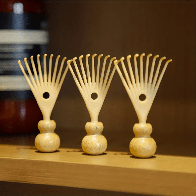 1pc RelaxationPro Portable Handheld Head Massager - Plastic Unscented Manual Scratcher for Adults, Family Use, No Battery Required