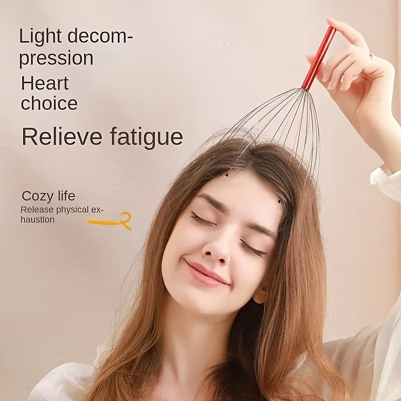 20-claw Head Massager, Soul Extractor Wire Grab, Head Massager, Scalp Scratcher, 20-finger Manual Scalp Massager, Deep Relaxation