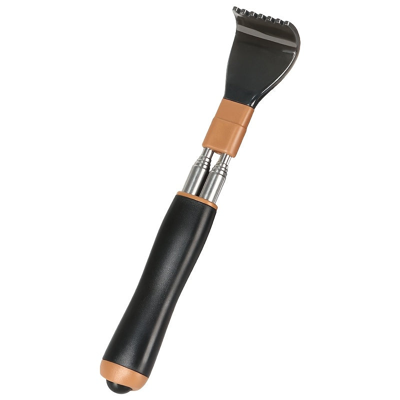 1pc Set Extendable Back Scratcher, Stainless Steel Double-Ended Anti-Twist, for Self-Massage, Elderly with Itchy Scratcher Tool