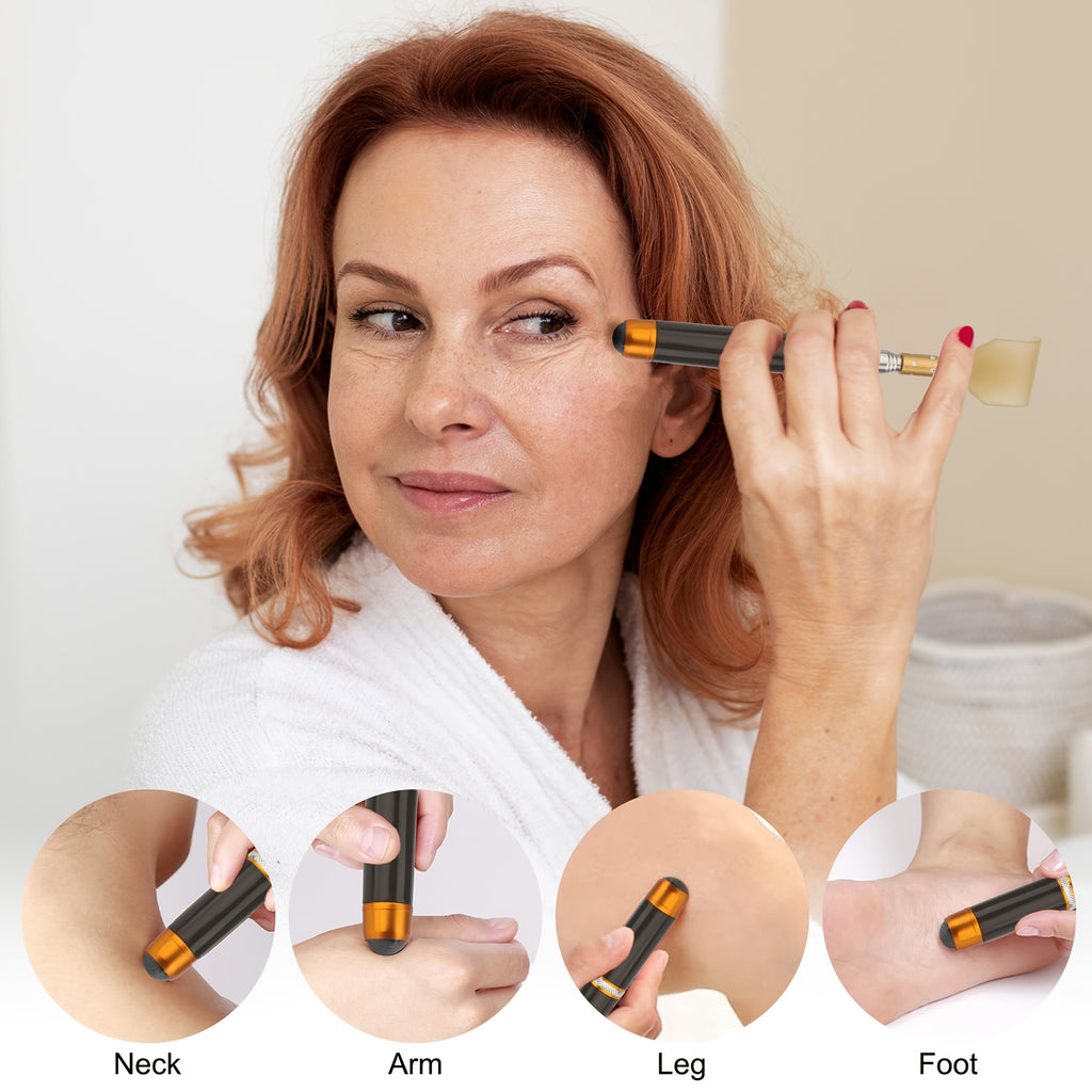 2pcs Telescopic Back Scratcher, Extendable Stainless Steel Back Scratcher, Portable Handheld Massager, Gift for Men & Women