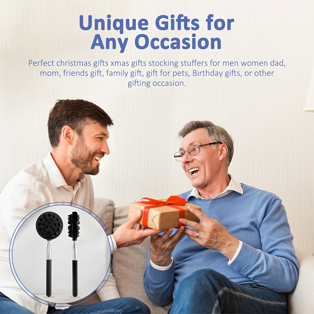 Prickly Cactus Back Scratcher with Extendable Ergonomic Handle - Heavy-Duty Back Massager, Non-Slip Grip for Hard-to-Reach Areas, Perfect Mother'S Day Gift for Women, Mom, Grandma - Ideal for Home, Travel, or Spa Use, Home Wellness Tool, Unique Design,