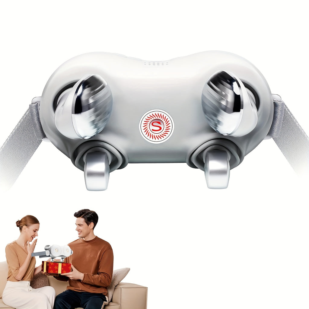 SKG H7-E Cervical Massager, A Portable Electric Massager, Offers Four Hot Compress Modes And Massage Modes for Shoulders, Neck, Back And Legs. It Is Suitable for Use At Home, In The Office, In The Car, Mother's Day Gift, Back Scratcher