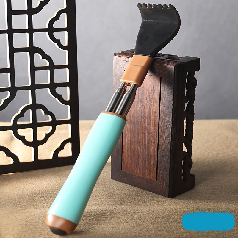 1pc Set Extendable Back Scratcher, Stainless Steel Double-Ended Anti-Twist, for Self-Massage, Elderly with Itchy Scratcher Tool