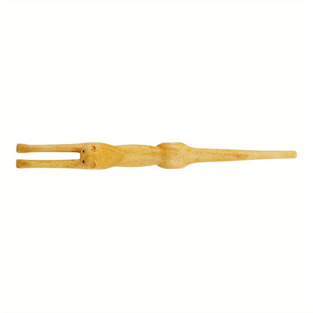 Cat Back Scratcher, Hand Crafted Anti-Itch Massager with 3D Cat Shape for Home Office, Home Grooming Tool, Pet Care Accessory, Whimsical Massager, Decorative Scratcher, Plasticfree Scratcher, Durable Material, Pet Massage Tool, Feline Grooming Aid, Office