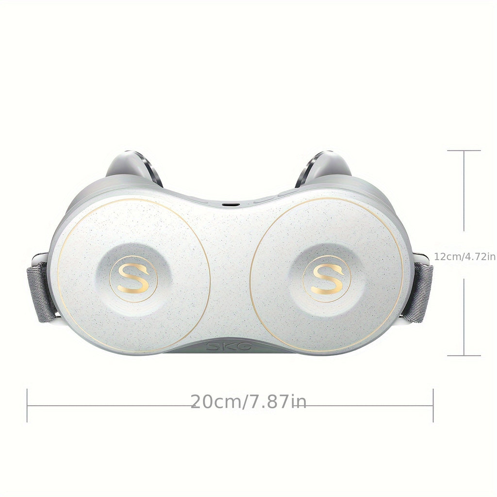 SKG H7-E Cervical Massager, A Portable Electric Massager, Offers Four Hot Compress Modes And Massage Modes for Shoulders, Neck, Back And Legs. It Is Suitable for Use At Home, In The Office, In The Car, Mother's Day Gift, Back Scratcher