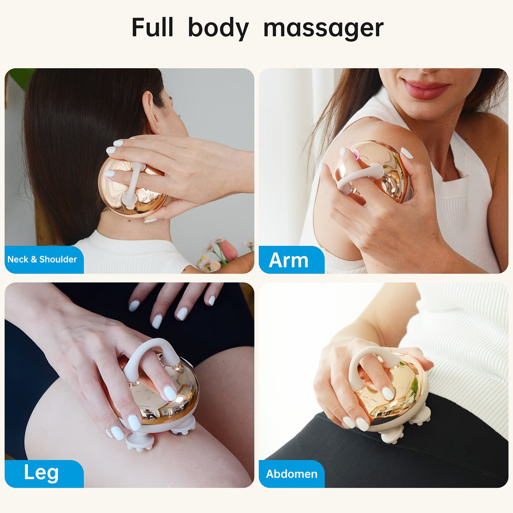 COMFIER Cordless Scalp Massager With 3 Kneading Modes, Head Massager With 8 Claws For Deep Cleansing, Head Scratcher, Body Massager, Cat Massager, Gift For Women Man