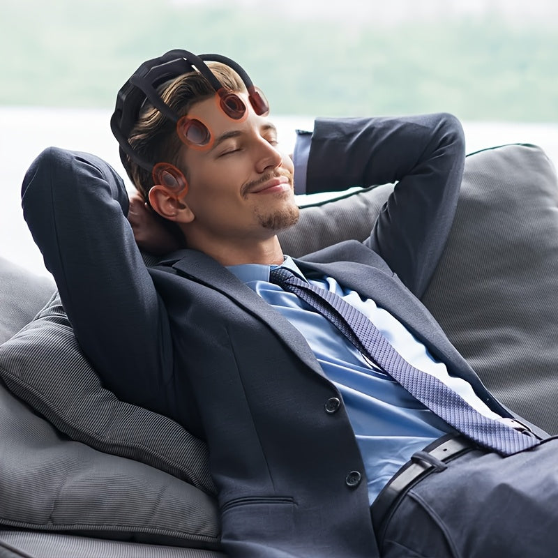 Ultra Scalp Massager, Electric Octopus Scalp Massager with 3 Modes, 360 Degree Head Massager Scalp Stress Relax, Electric Massage Claws Portable Head Scratcher Massager (Black)