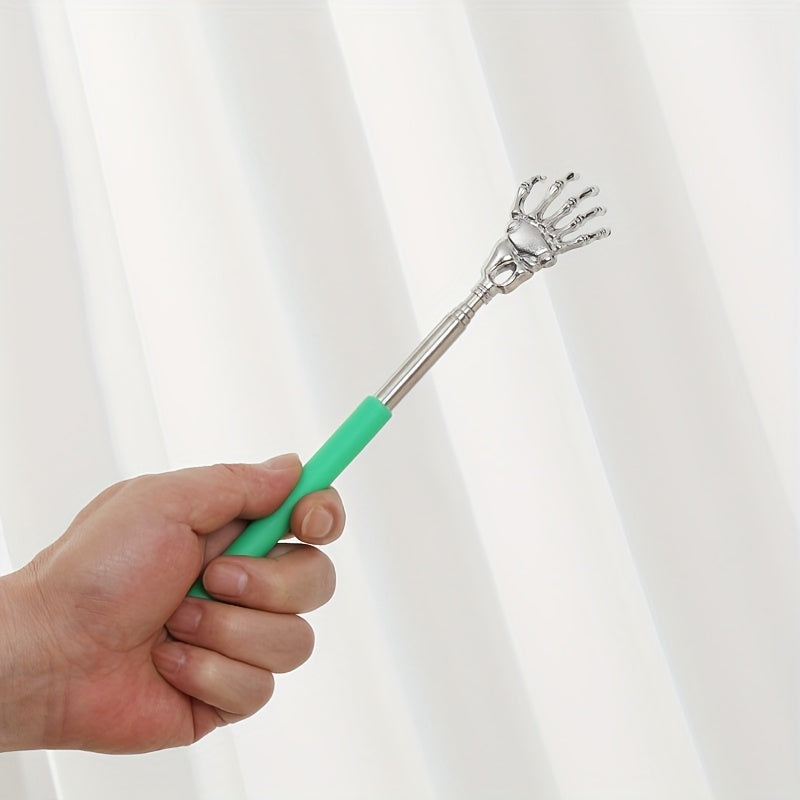 2pcs Black Retractable Itch Scratcher with 59 Beads, 65 Beads Triple Row Massager, Gua Sha Board Stick, Massage Tool for Muscle Relaxation and Improved Circulation, Ergonomic Design for Back, Neck, Shoulder, and Legs, Muscle Massager, Ergonomic Massager,