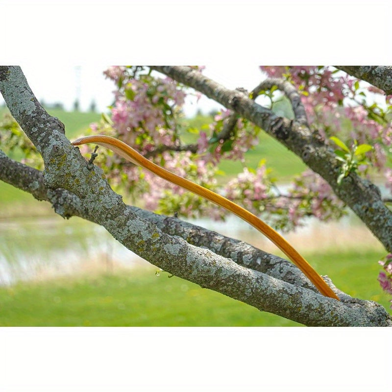 Handcrafted Oversized 18'' Wooden-Style Back Scratcher with Extended Curved Handle - Metal Construction, Natural Yellow Finish, Gentle on Sensitive Light Beige, No Residue - Instant Itch for Back, Body & Hard-to-Reach Areas - Ideal Gift for Adults,