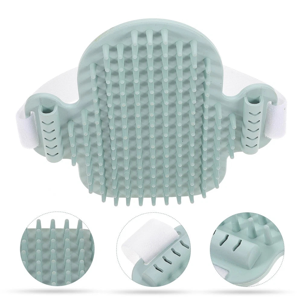 Funny Cat Toy Self-cleaning Scratcher Comb Grooming Brush Corner