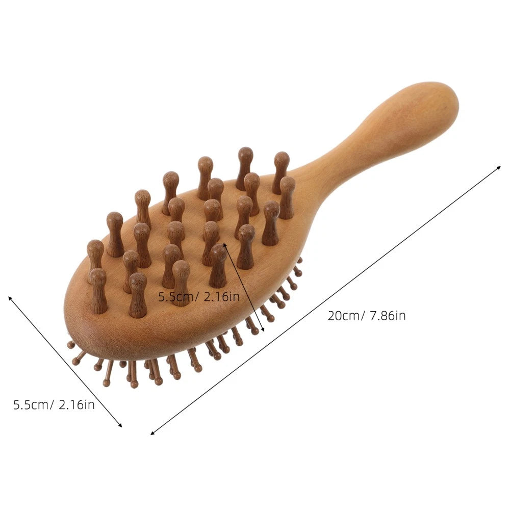 Massage Comb Travel -finger Massaging Hair Scratcher for Scalp