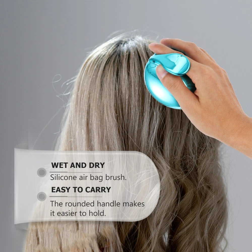 4 Pcs Silicone Anti-itching Head Scratcher Man Scalp Massager Hair Washing