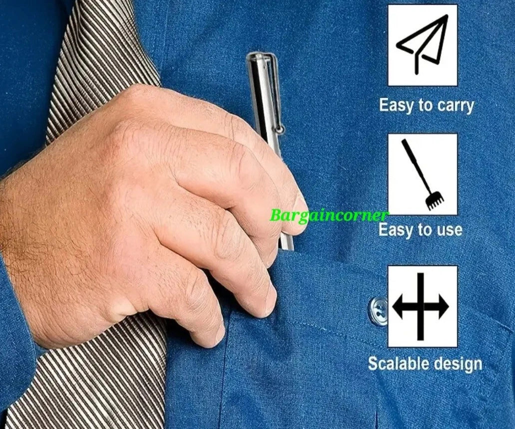 Back Scratcher Extendable Body Scratcher Pocket Size Home Travel Back Scraper