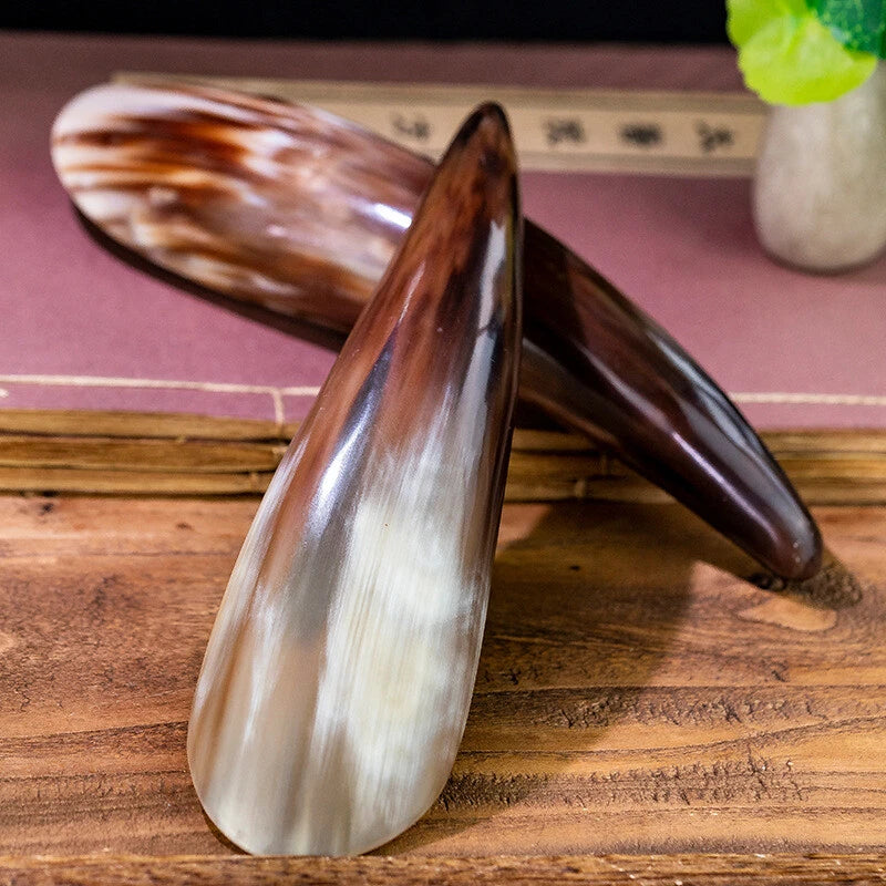 Natural OX Horn Gua Sha Tool Horn Gua Sha Massage Tool Massage Acupoint Tool