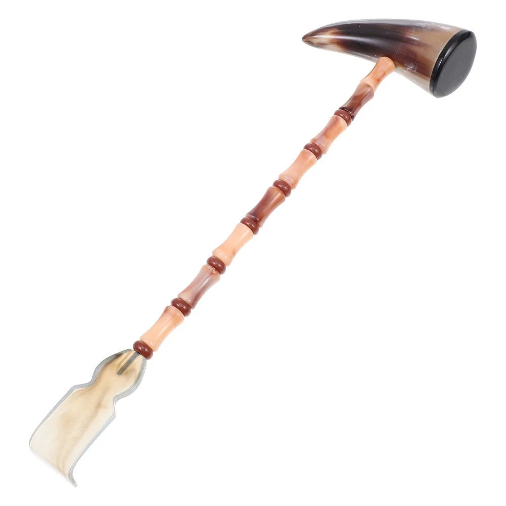 Itchy Horns Extendable Back Scratcher Scrap Massager Portable Body Ox Hammer