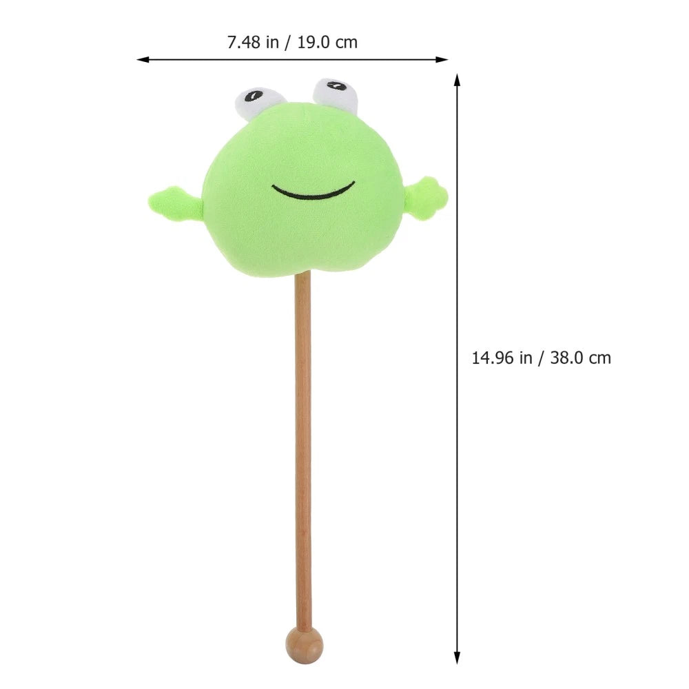 2 Pcs Knock Back Stick Child Scratcher Cartoon Massaging Bars Massage Hammers