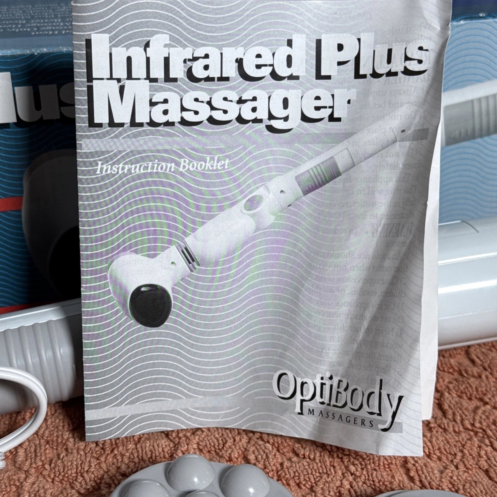 Infrared Massager DR35 Back Massage Bending 8 Ft Cord 3 Settings