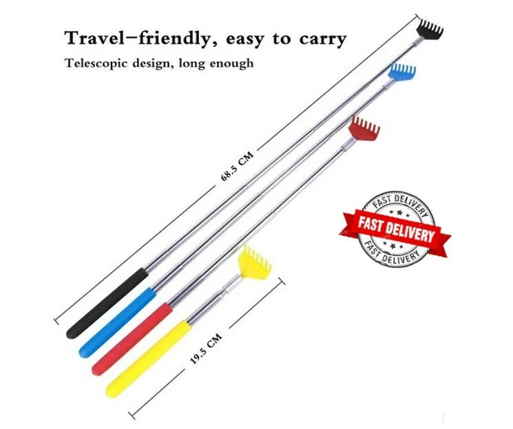 Funny Gadget Extendable Back Scratcher Men Husband Boyfriend Dad Women Gift