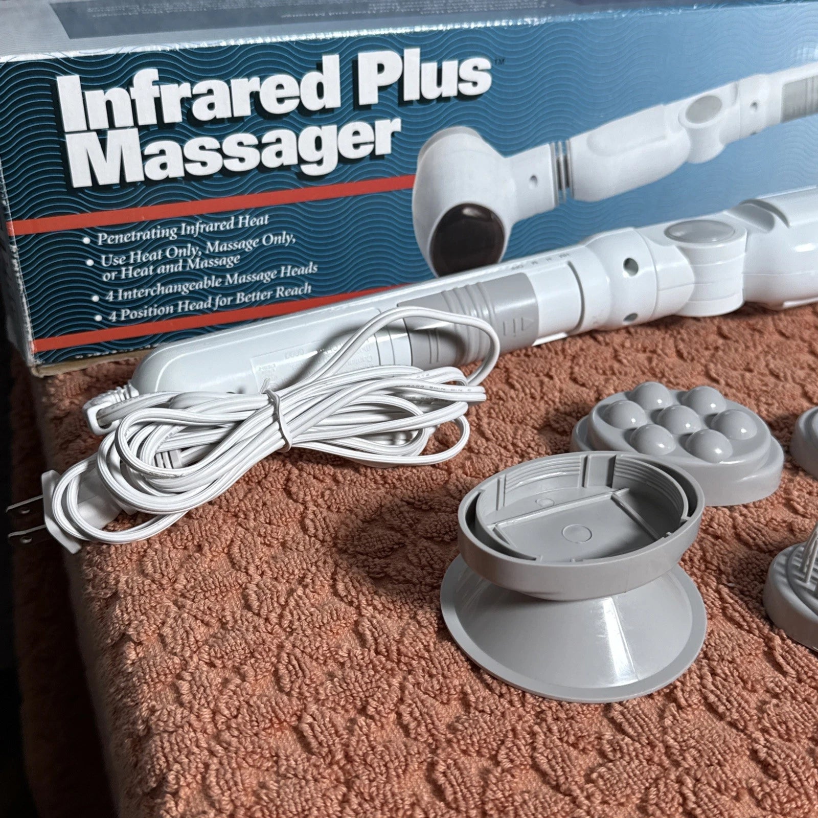 Infrared Massager DR35 Back Massage Bending 8 Ft Cord 3 Settings