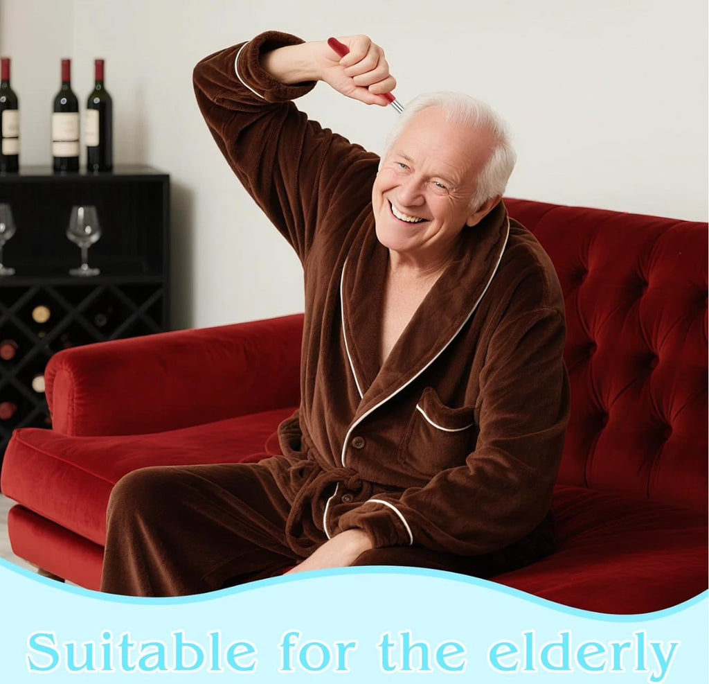 4x Back Scratcher Metal Extendable Claw Portable Bear Rake Telescopic Handle