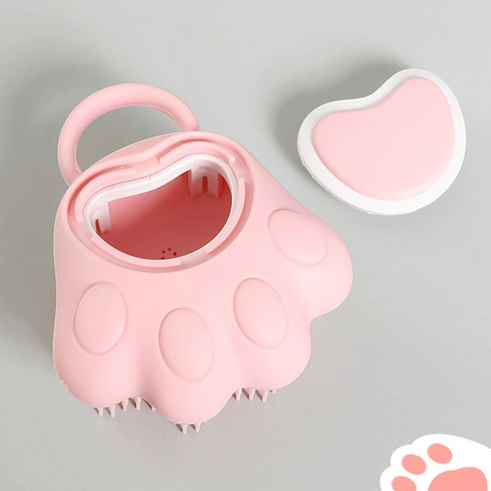 5 Pack Silicone Shampoo Brush Hairscalp Massager Baby Child Scratcher Shower