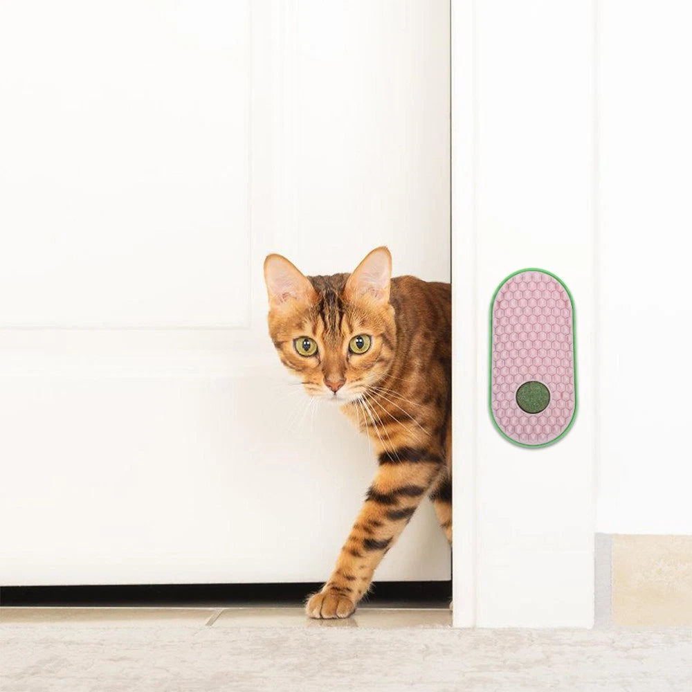 2 Pcs Cat Tickling Toys Scratchers for Indoor Cats Sticky Massager