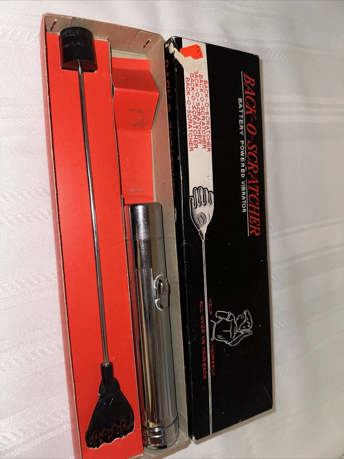 Vintage Back-O-Scratcher Battery Powered Vibrator