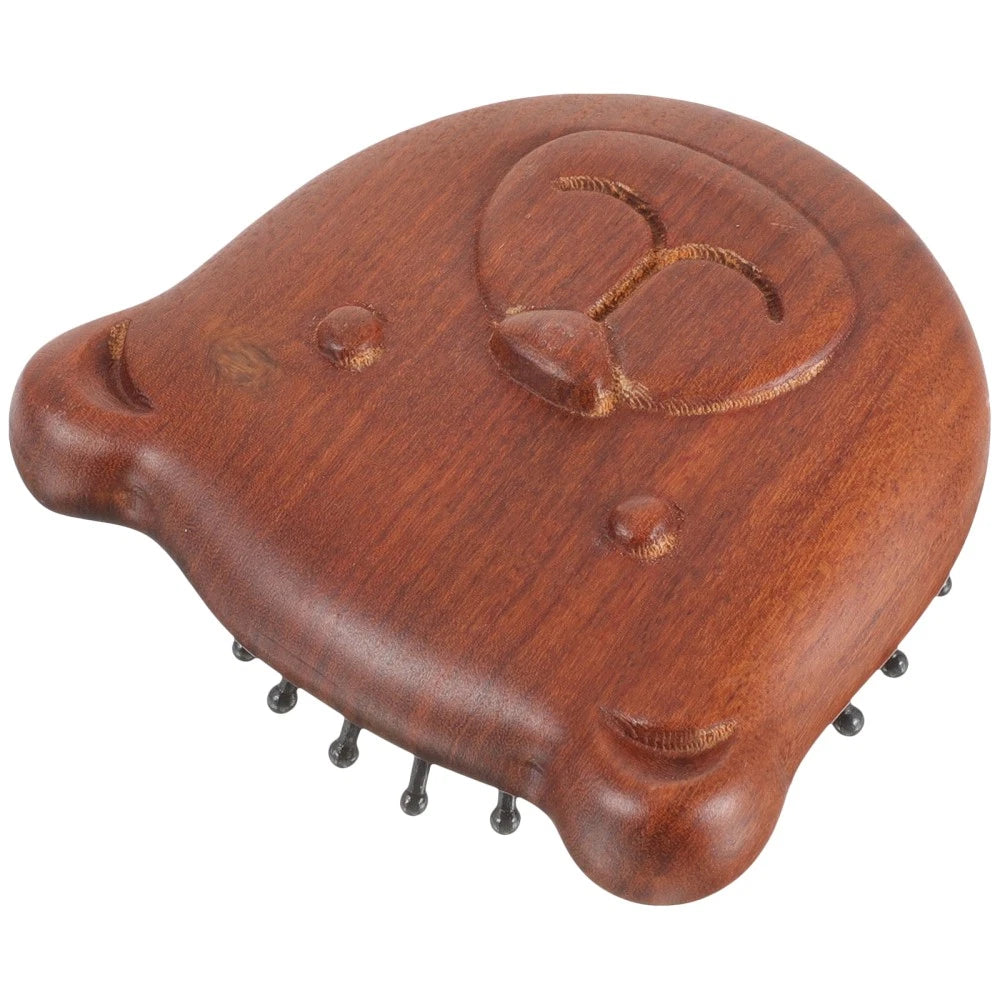 Bear Massage Comb Detangle and Brush Head Scratcher Scalp Massager