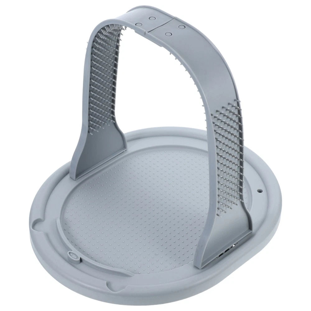 Arched Wool Rubbing Device Cat Self Grooming Massager for Cats Scratcher