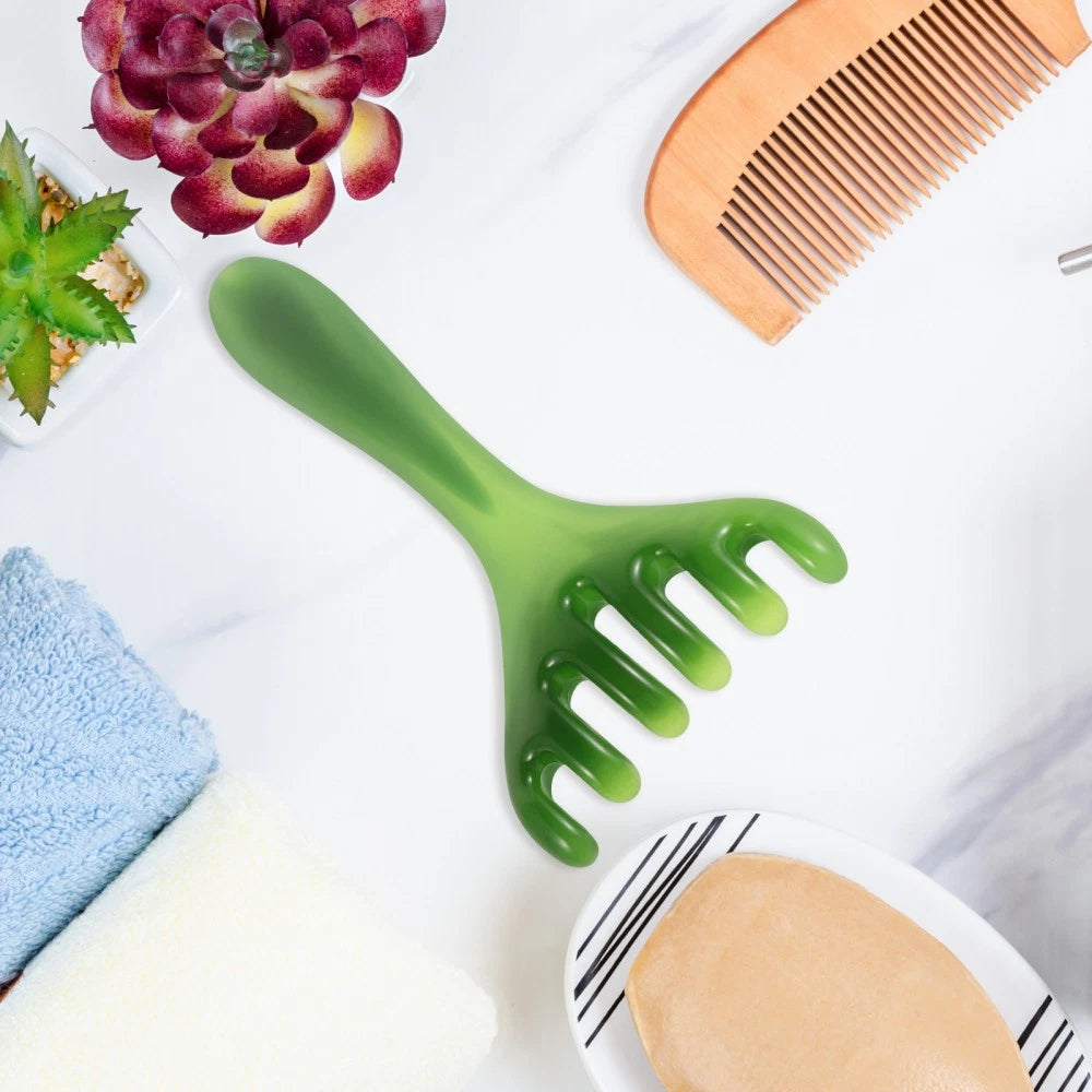 Head Massager for Headaches Scalp Scratcher Tool Gua Sha Brush for Scalp