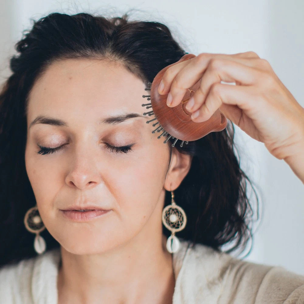 Bear Massage Comb Massager Scalp Hair Brush Combs Head Scratcher