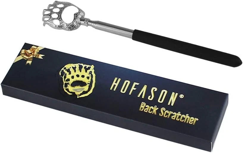 Telescopic Bear Claw Back Scratcher for Instant Relief - Portable and Durable