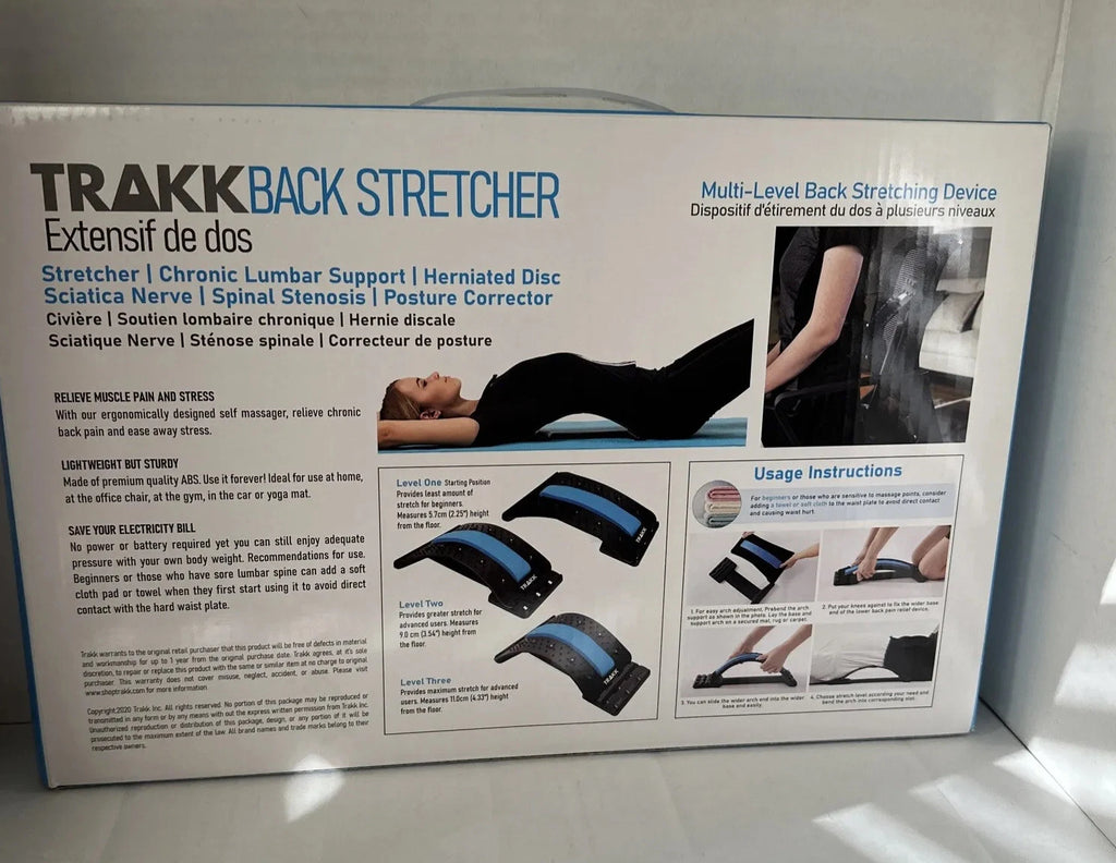 Posture Relief Magic Back Stretcher Lower Lumbar Pain Acupuncture Back Massager