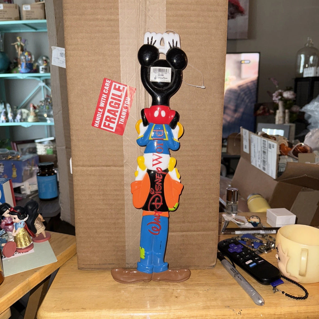 Walt Disney World Back Scratcher Mickey Mouse & Friends with Donald & Goofy, 15"