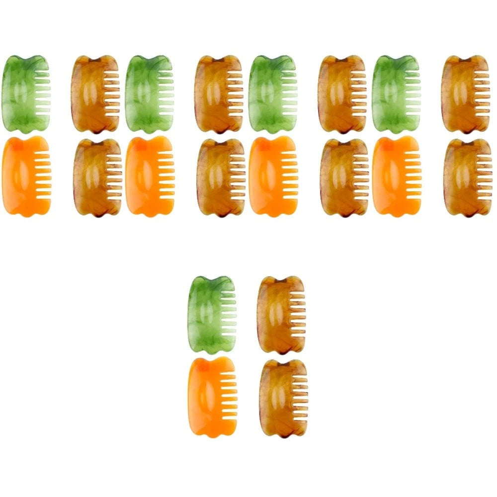 5 Pack Massage Comb Scraping Board Head Massager Scalp Scratcher