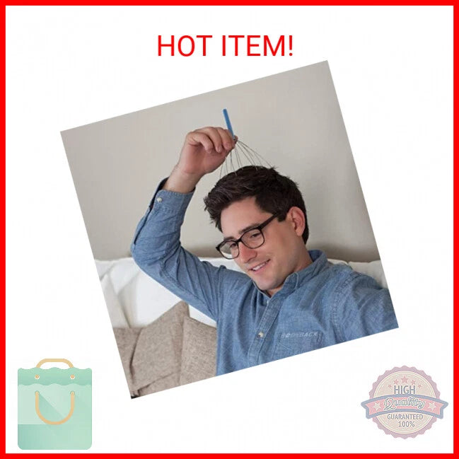 Body Back Scalp Massager, Head Scratcher, Manual Head Massager for Stress Relief