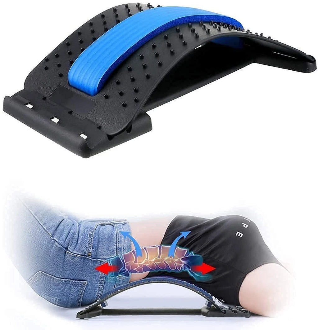 Back Stretcher, Lumbar Back Pain Relief Device, Lower and Upper Back Spine Board