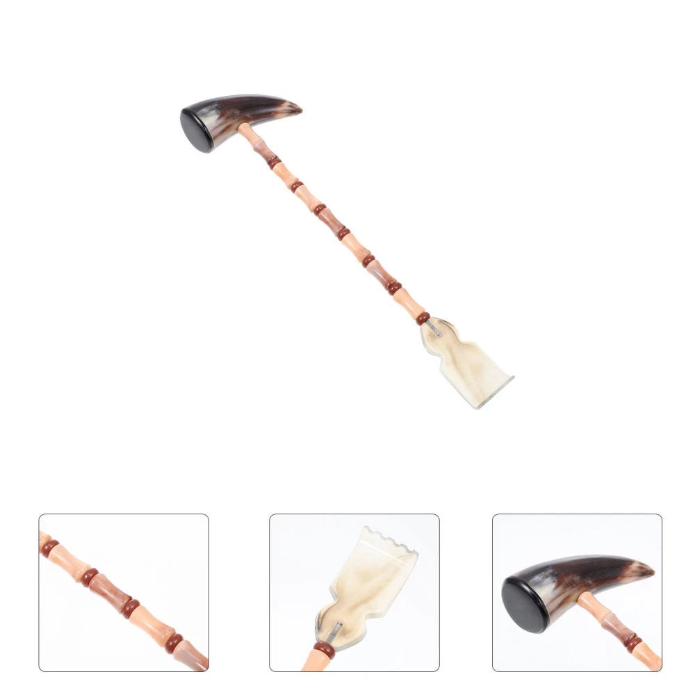 Itchy Horns Extendable Back Scratcher Scrap Massager Portable Body Ox Hammer