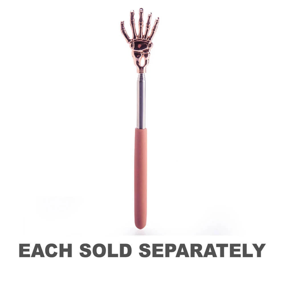Extendo Scratch BACK SCRATCHER Skeleton Hand Telescopic Back Scratcher NEW