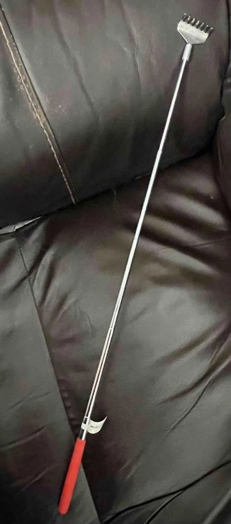 Manual Extendable Back Scratcher - Red NWT - Fast Ship