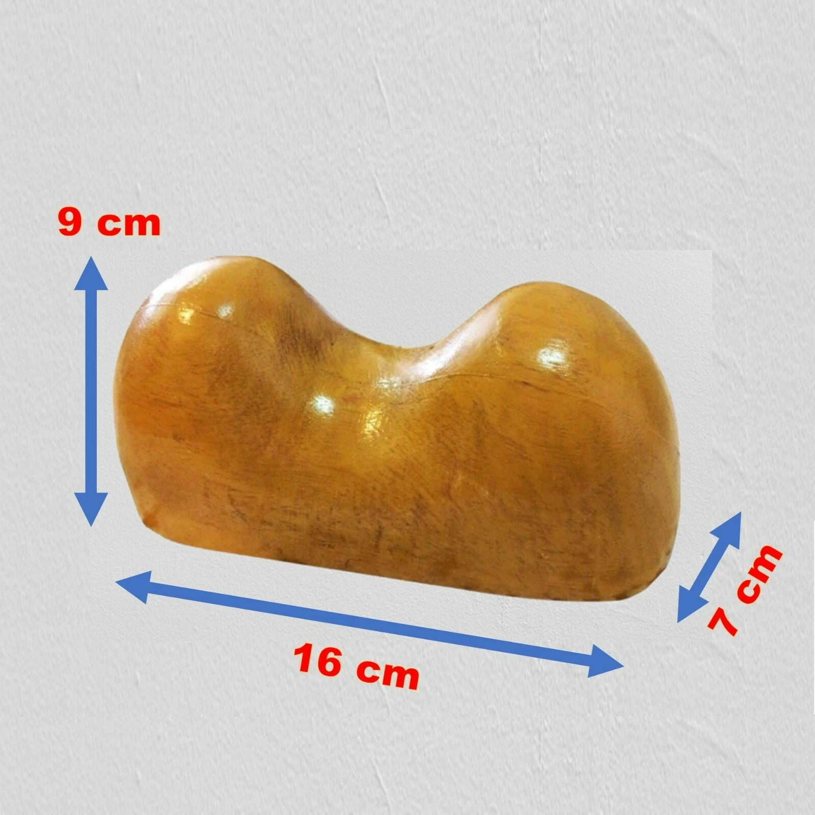 Wood Pillow Massage Back Wooden Massager Release Backache Neck Streching Spine