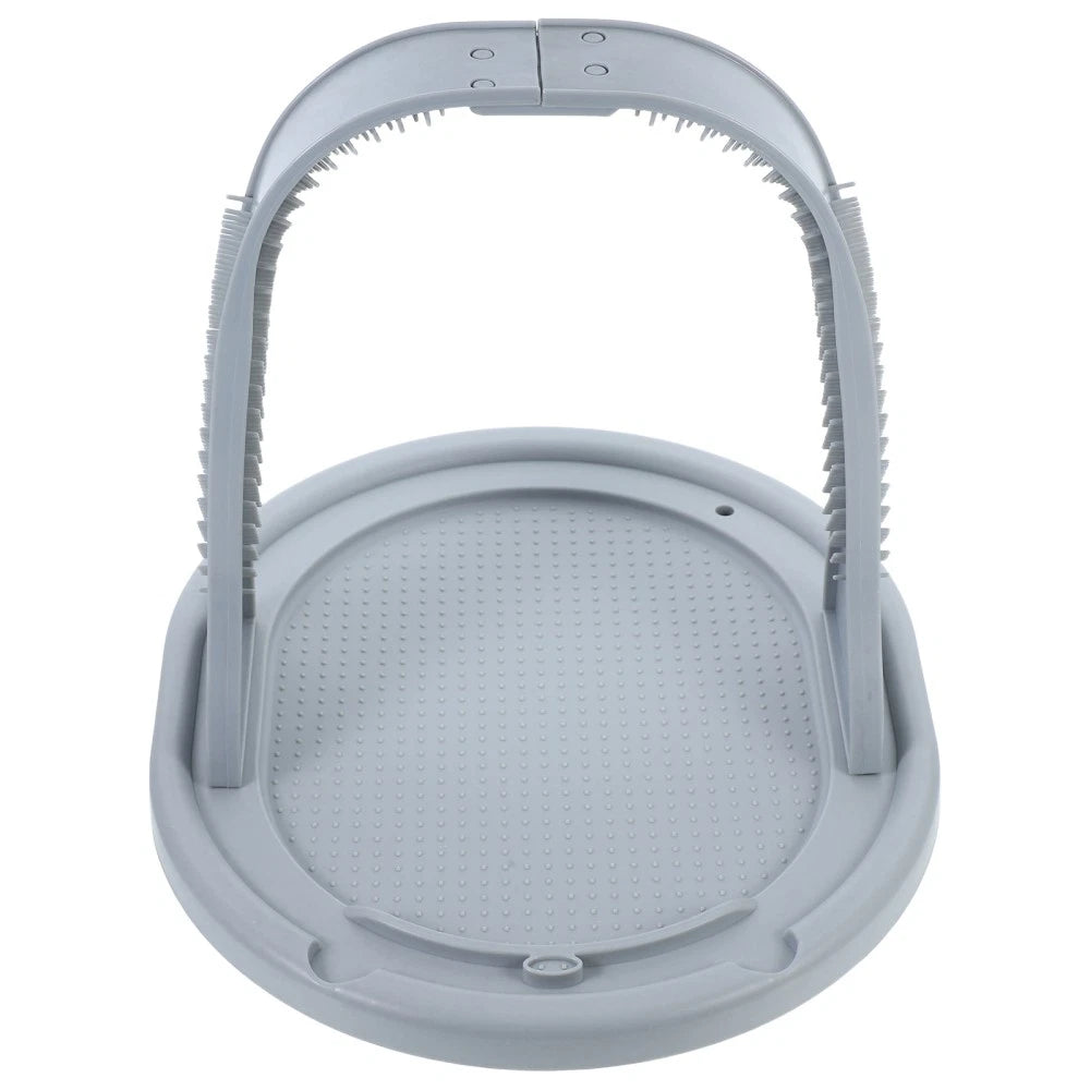 Arched Wool Rubbing Device Cat Self Grooming Massage Toy Hair Scratcher