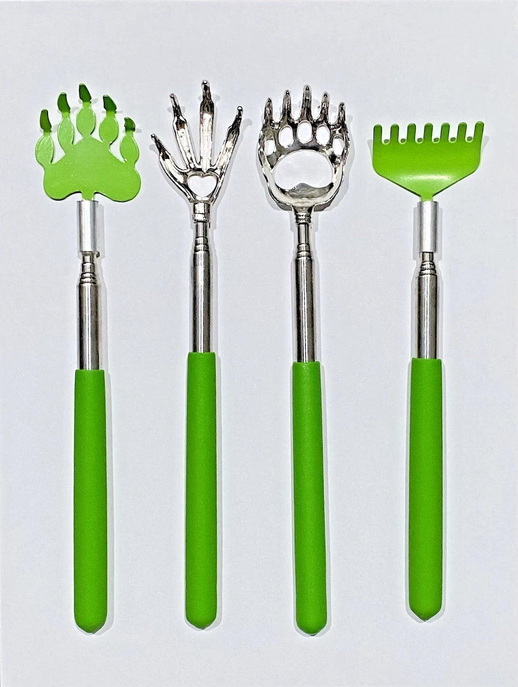 4 Pack! Nuvomed Back Scratcher Metal Portable Extendable Back Scratchers 23''