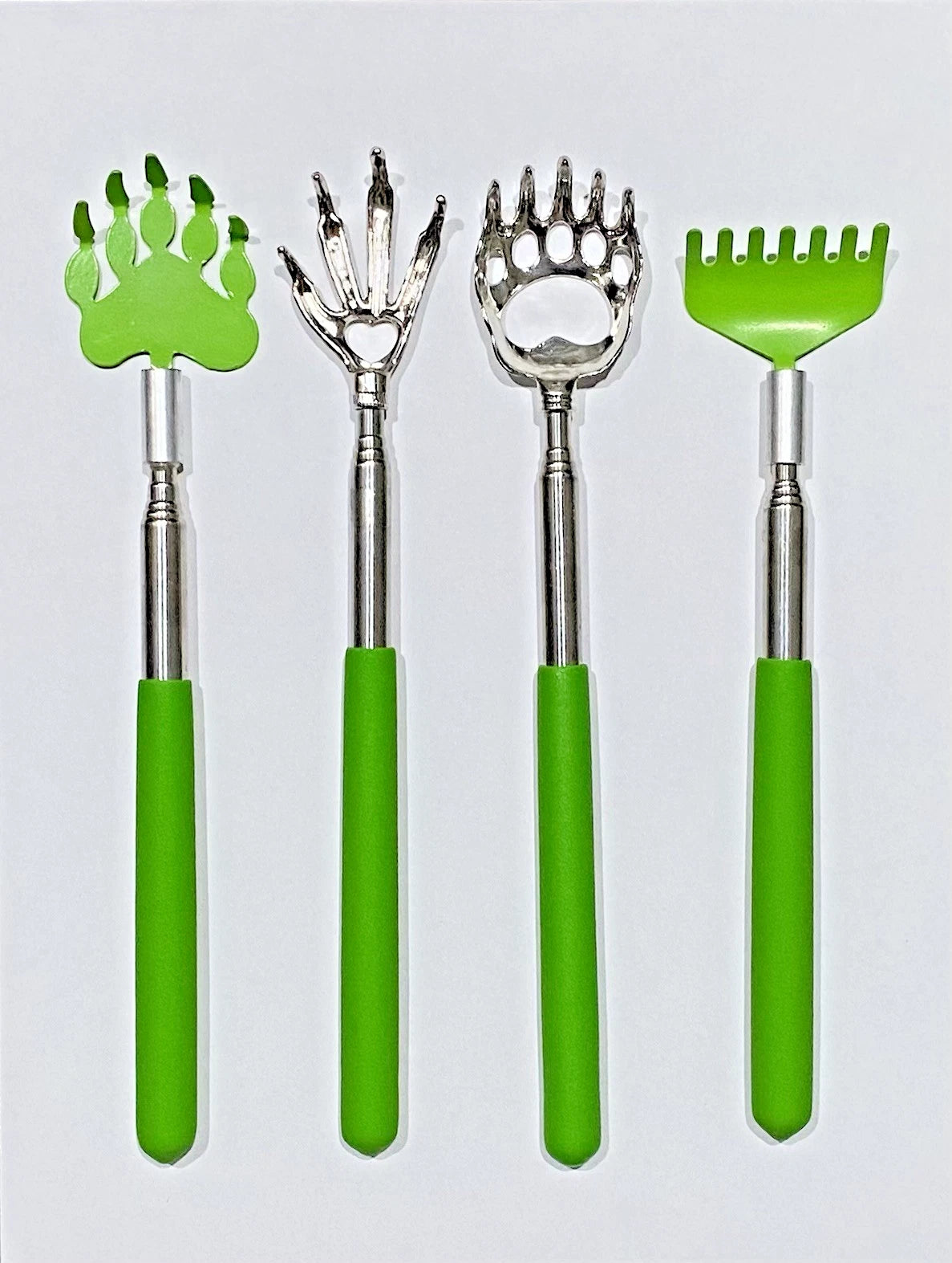 4 Pack! Nuvomed Back Scratcher Metal Portable Extendable Back Scratchers 23''