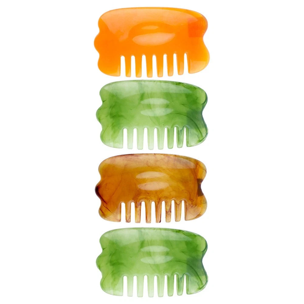 5 Pack Massage Comb Scraping Board Head Massager Scalp Scratcher