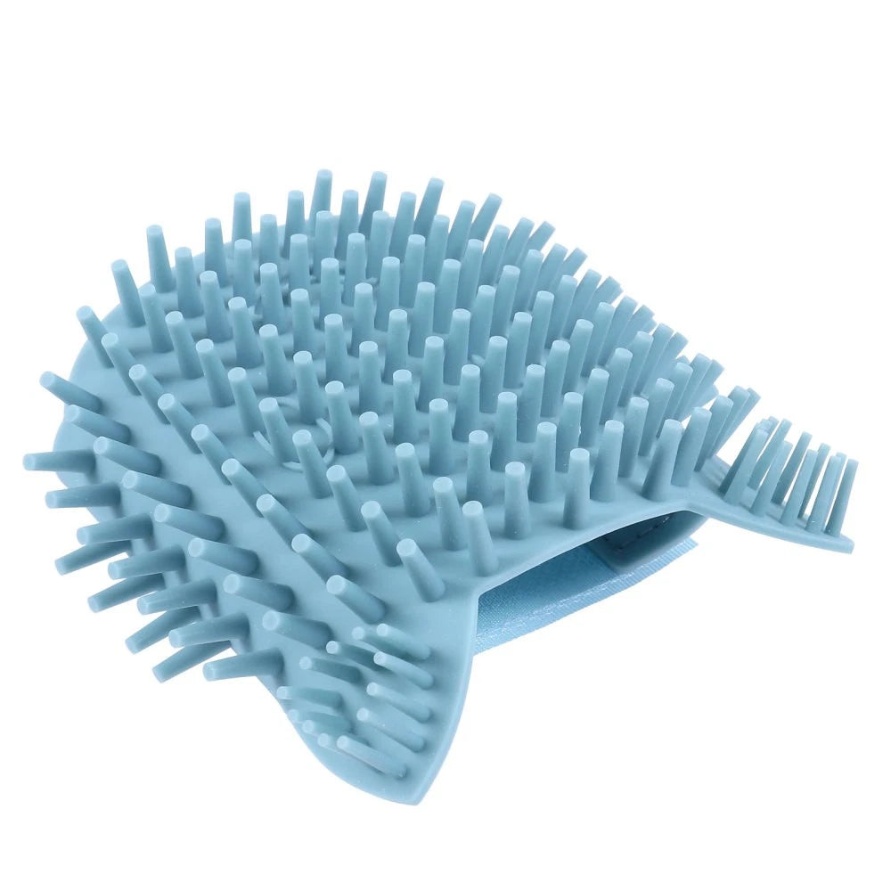 Corner Scratcher Silicone Massage Brush Bridegroom Cat Grooming Self-grooming