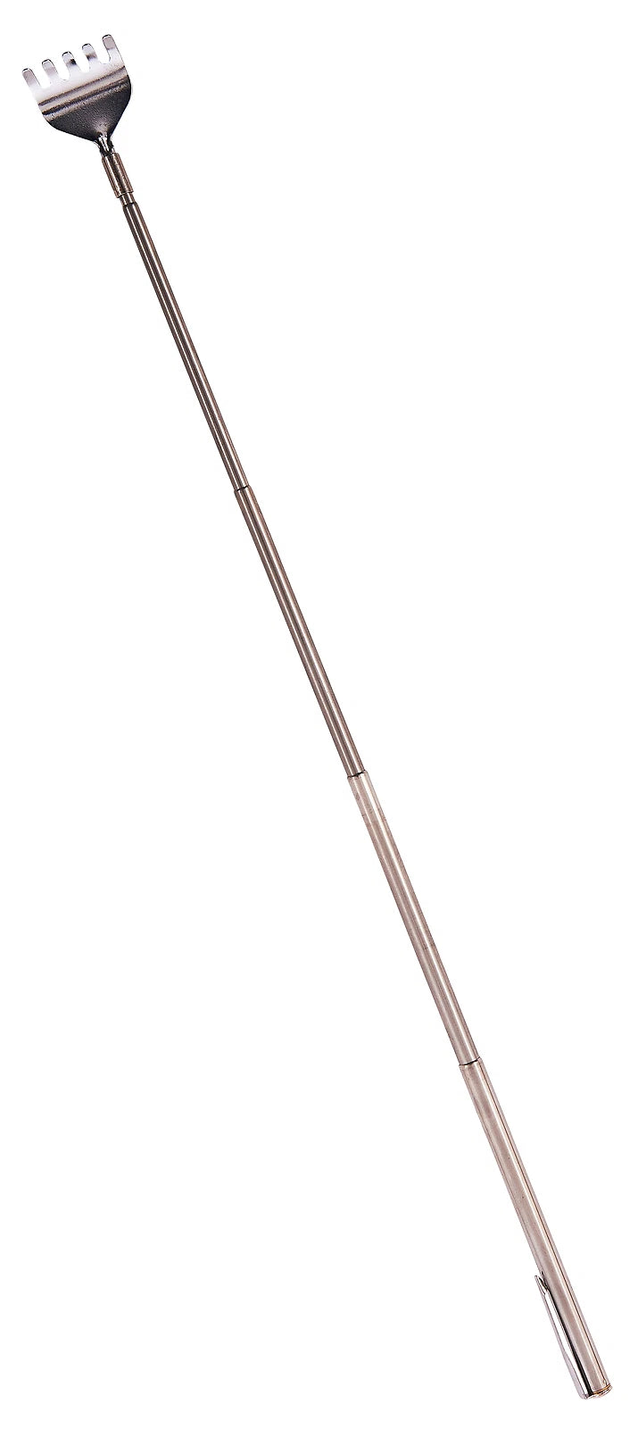 TELESCOPIC POCKET BACK SCRATCHER EXTENDING SCRATCHER AND PUN CLIP