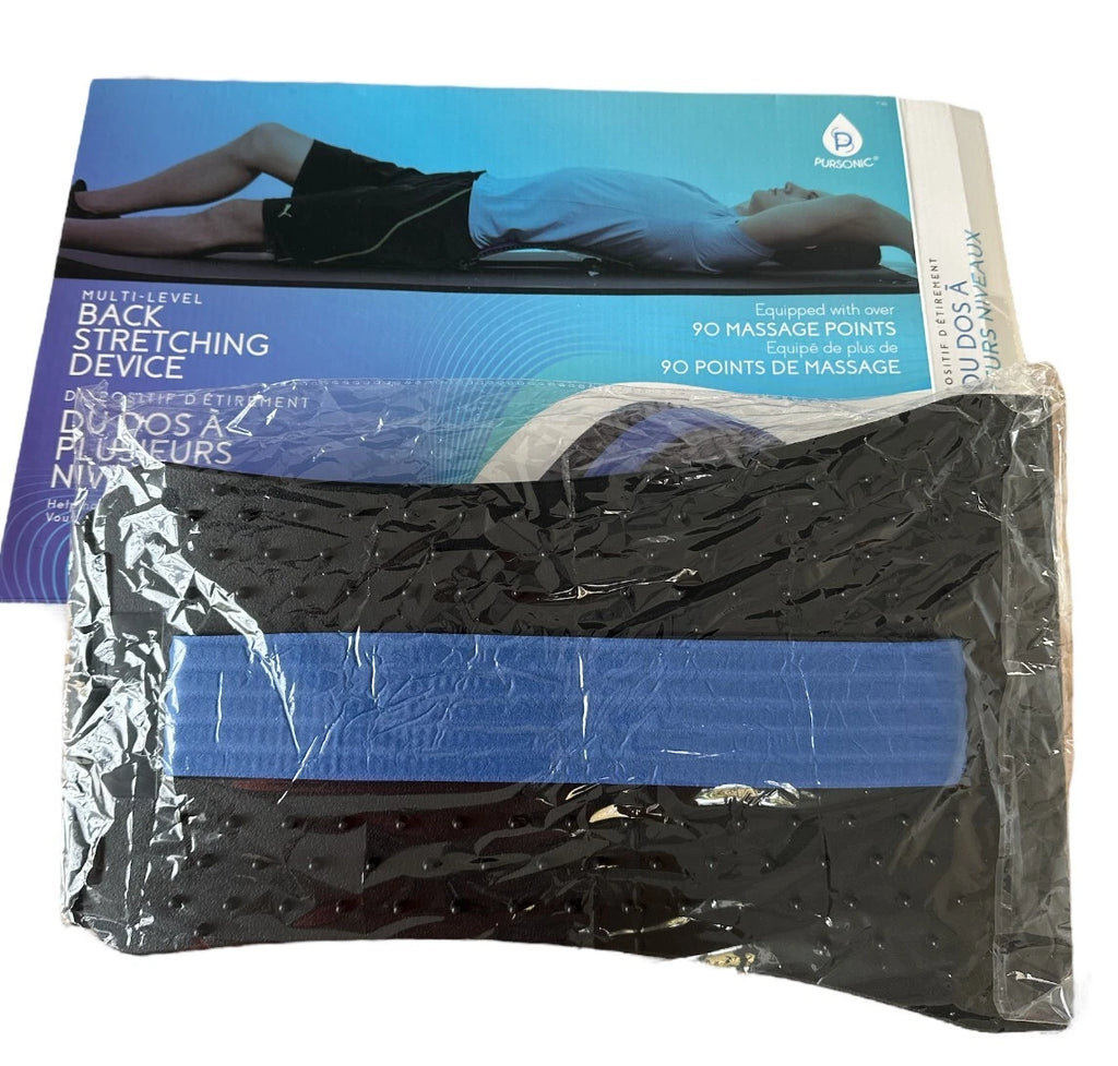 Back Stretcher Multi-Level Back Massager Stretching Device Lumbar Support Device