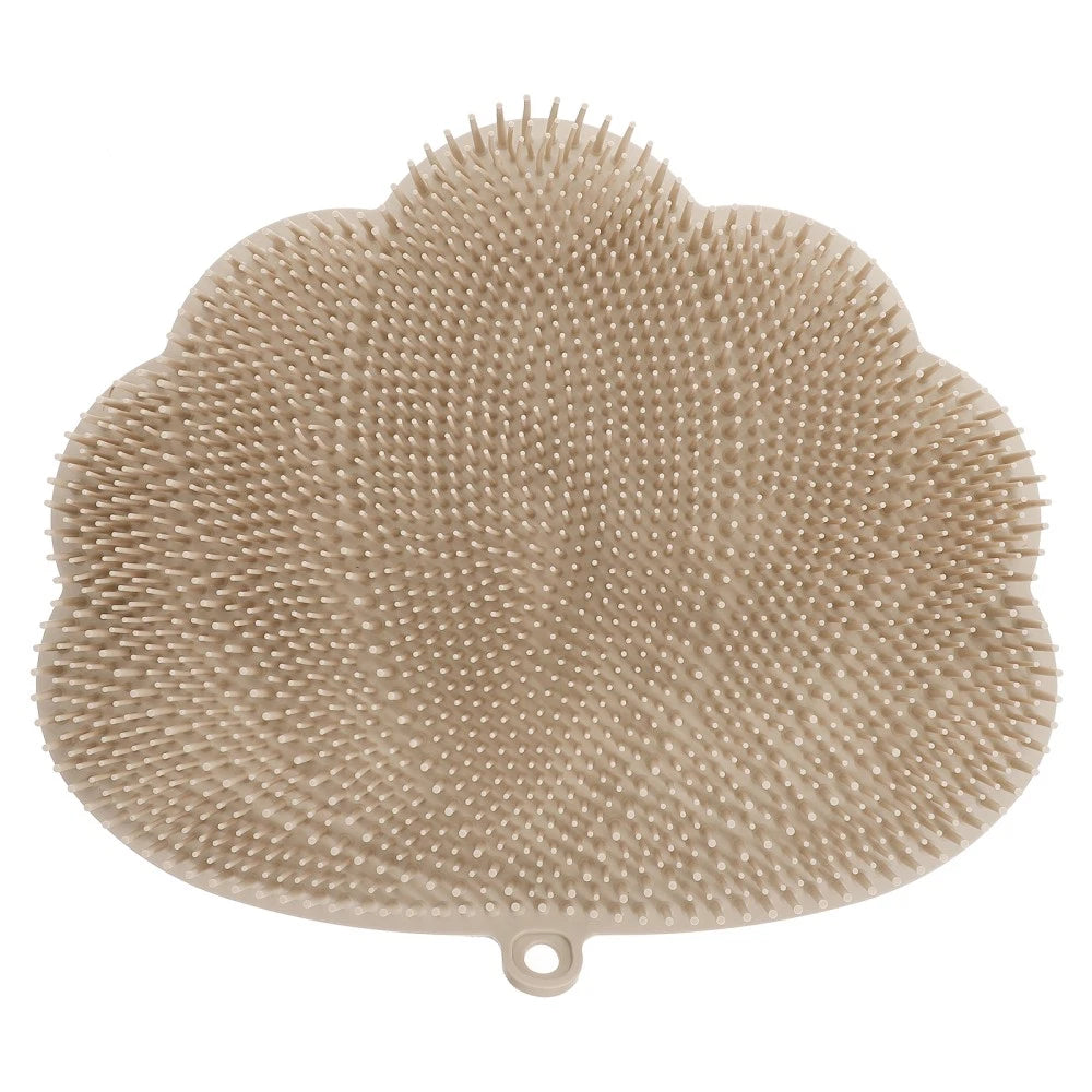 Bath Towel Back Scratcher for Women Scrubber Body Scrubbing Mat Shower Wall Pad